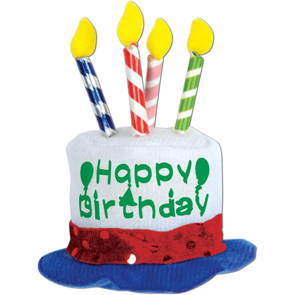 imageBeistle Happy Birthday Cake Hair Clip