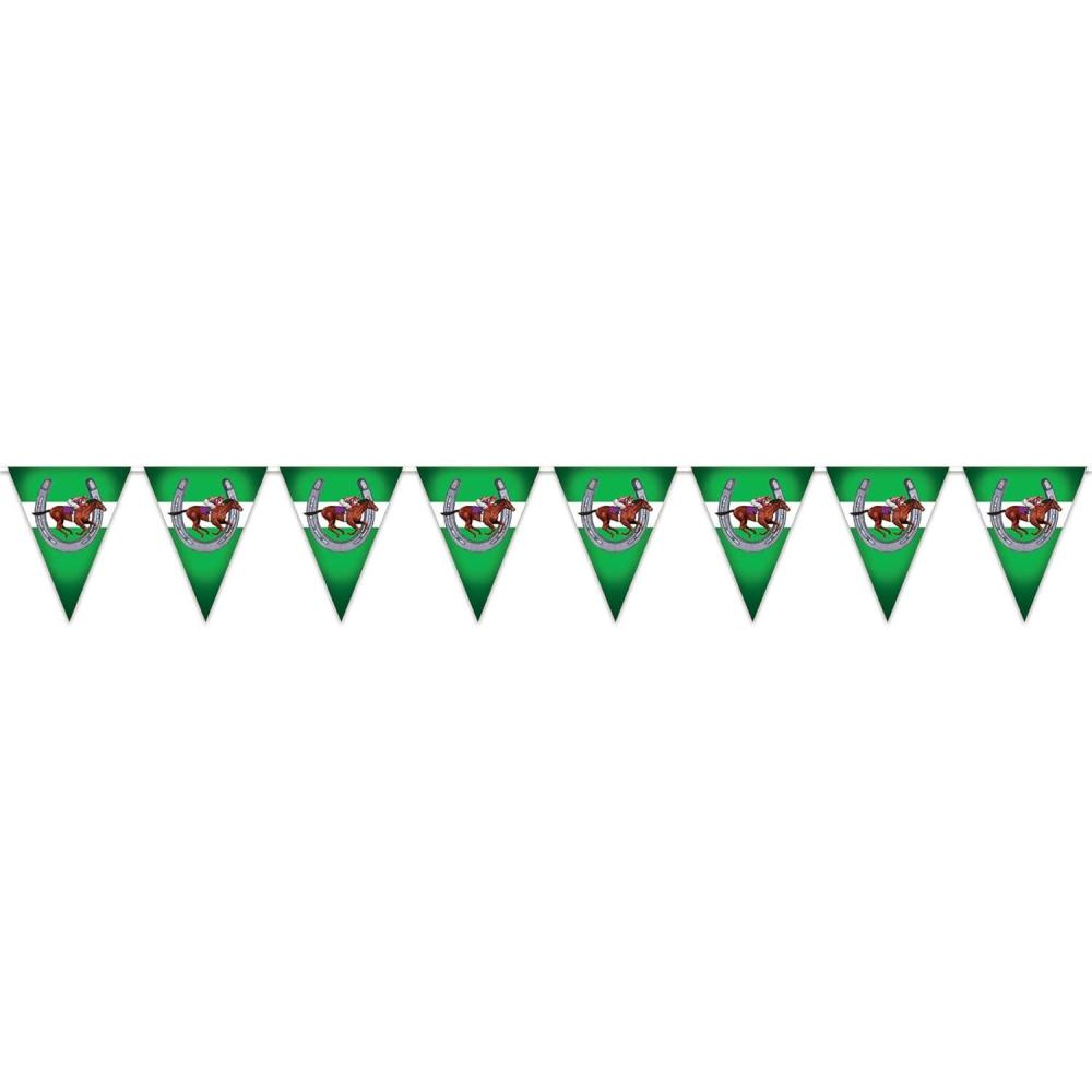 imageBeistle Horse Racing Pennant Banner11 x 12