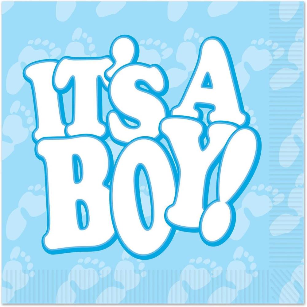imageBeistle Its A Boy Luncheon Napkins