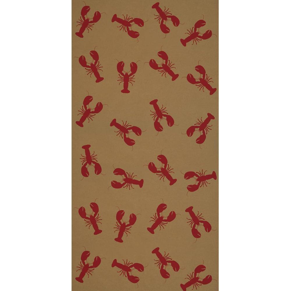 imageBeistle Lobster Kraft Paper Table Roll Multicolor
