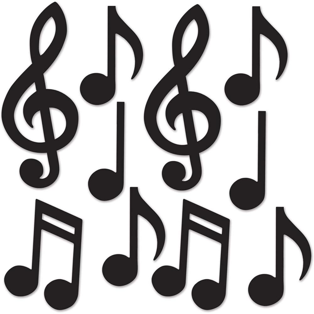 imageBeistle Mini Musical Notes Silhouettes551025