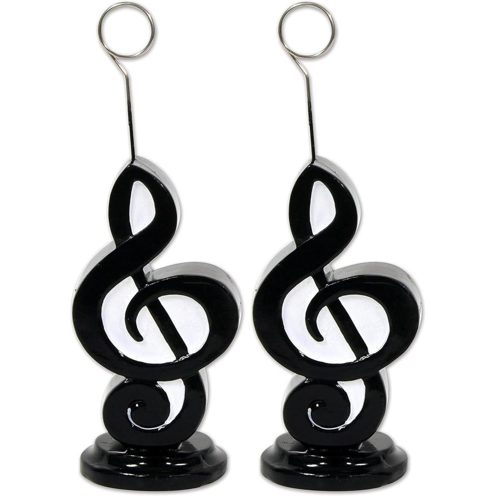 imageBeistle Musical Note PhotoBalloon Holder1 Count Pack of 2