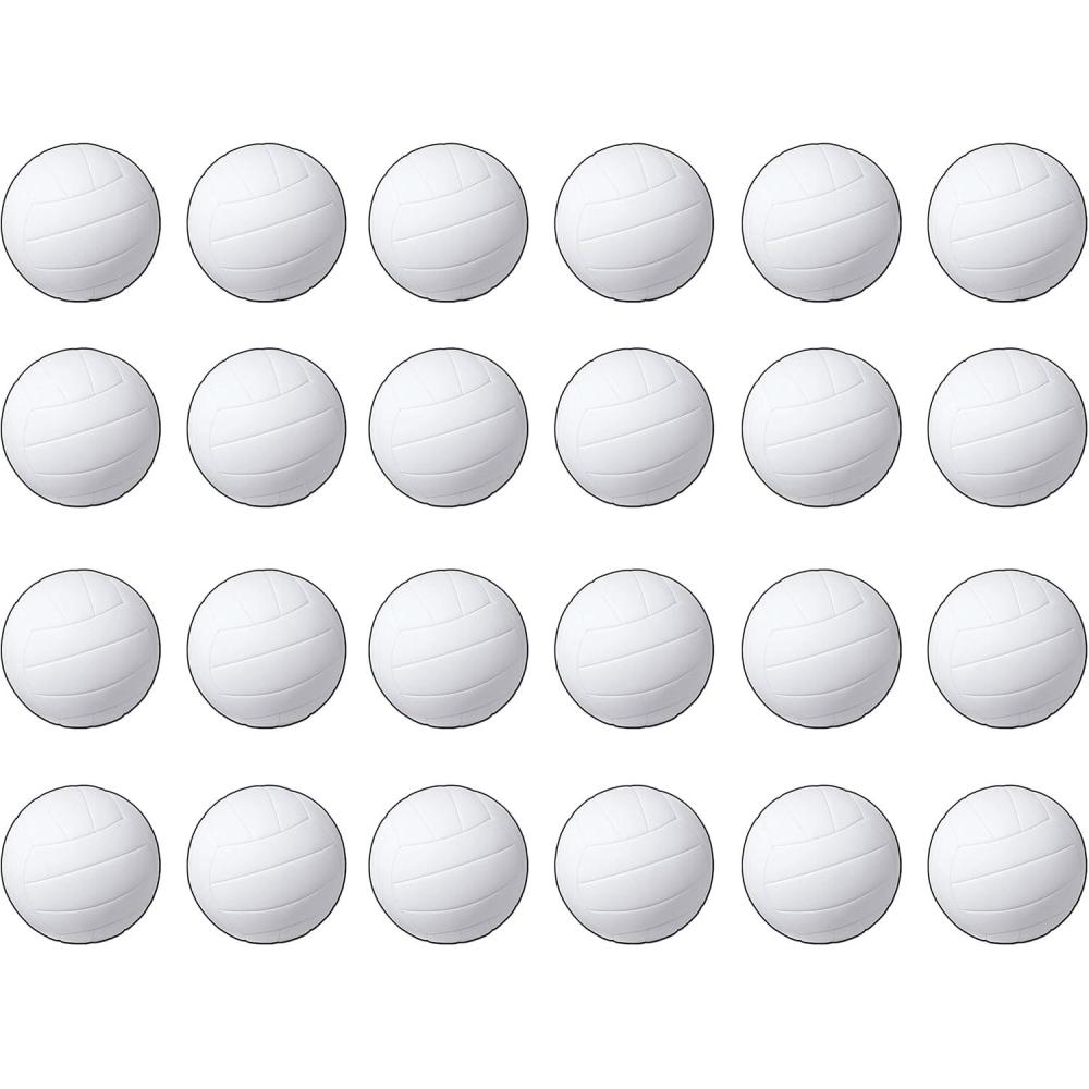 imageBeistle Pack of 24 Volleyball Cutouts Wall Decorations for Team Sports Party Pep Rally Sports Themed Party Decor Beach Party Supplies 135quot