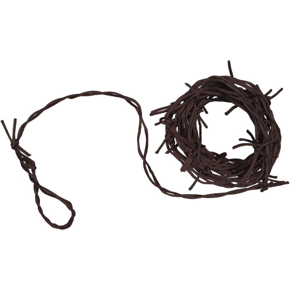 imageBeistle Rusty Barbed Wire Garland1 Piece