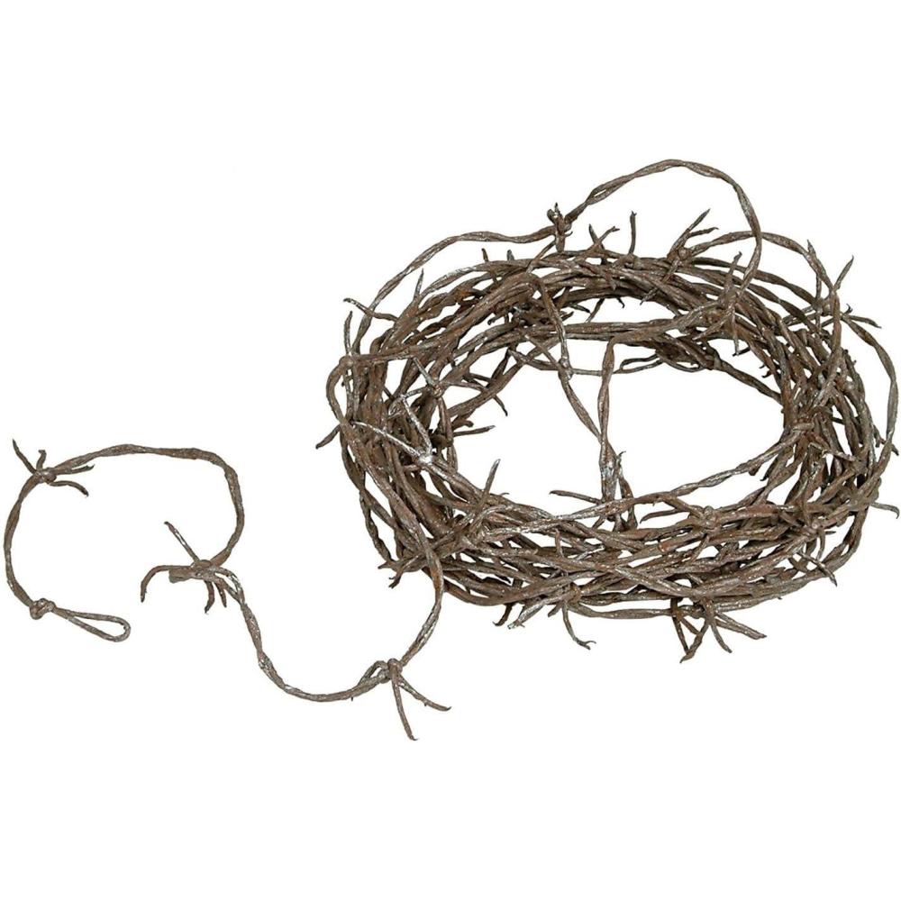 imageBeistle Rusty Barbed Wire Garland2 Piece