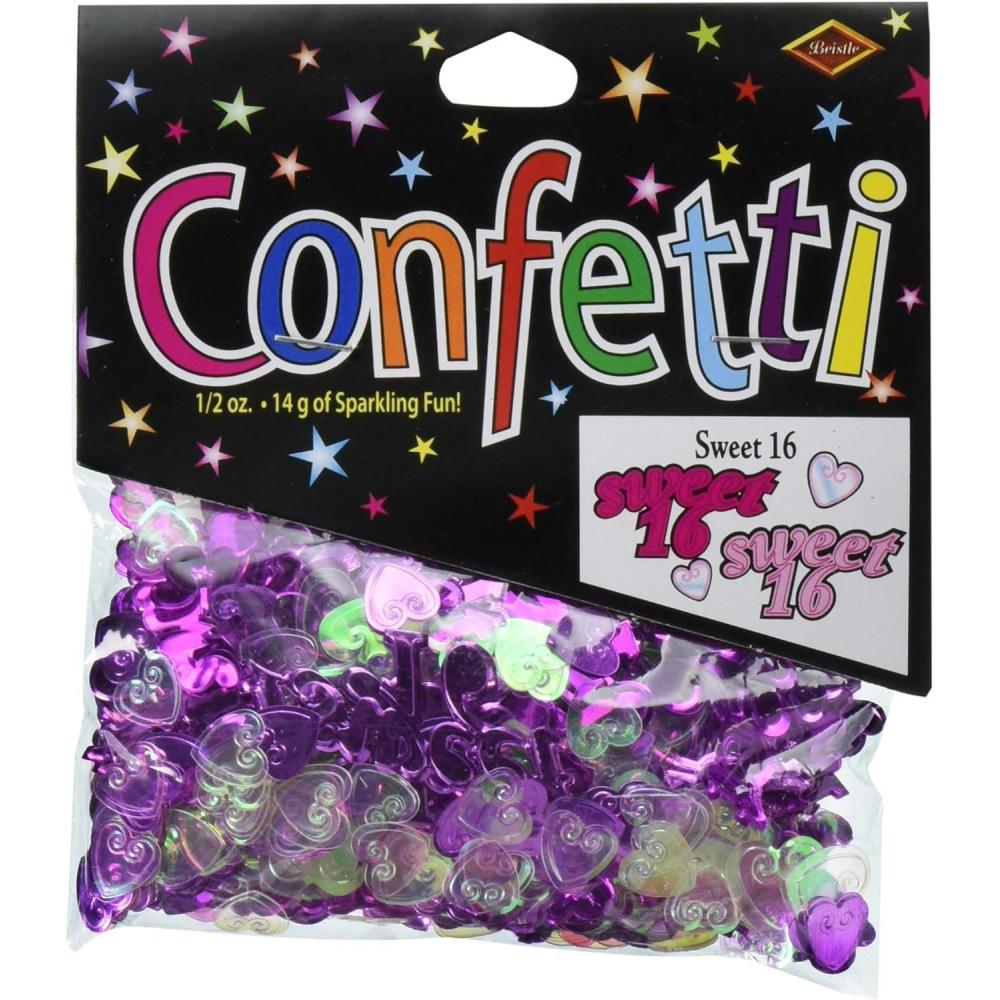 imageBeistle Sweet 16 Confetti 1 Count