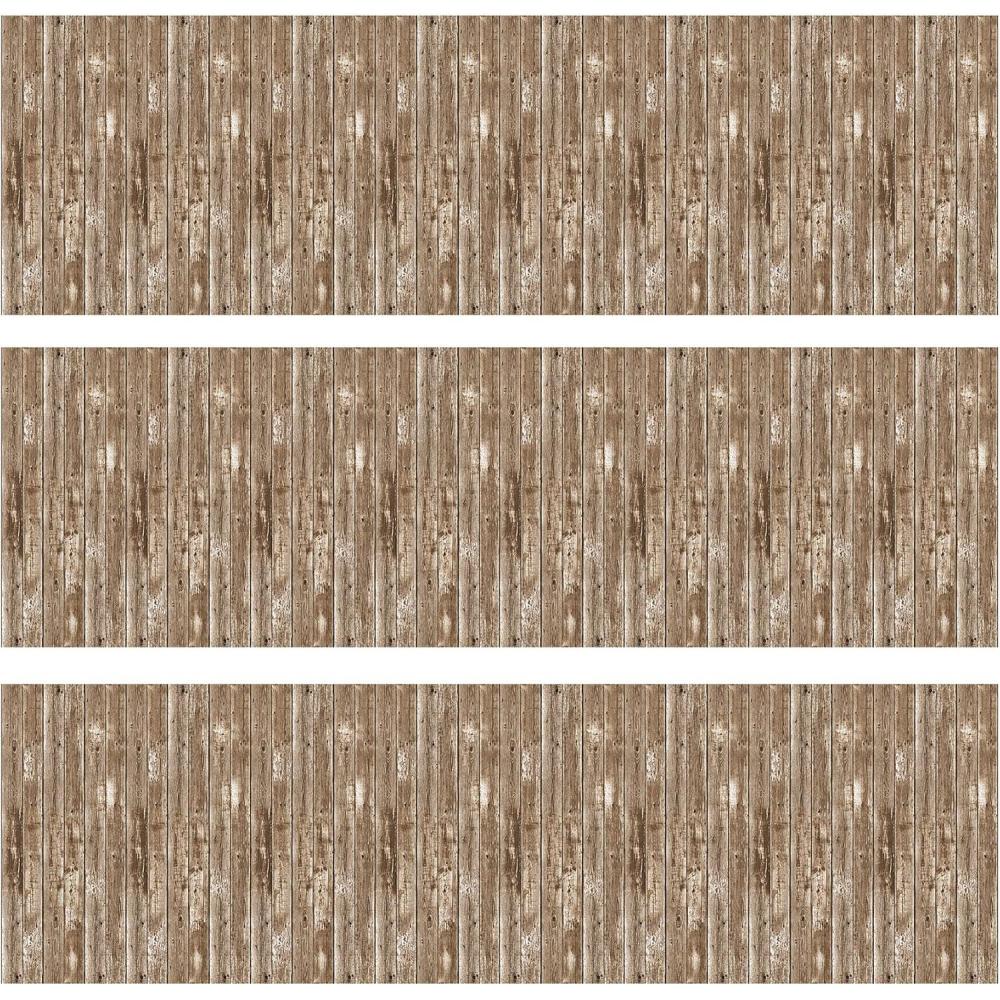 imageBeistle Western Barn Siding Wall Backdrops 4 x 30 3 Pack  Rustic Farm Backdrop Photo Backdrop Barnyard Background Weathered Barn Decor Easy to Adhere Wall Covering Photography BackgroundBarn Siding  3 Piece