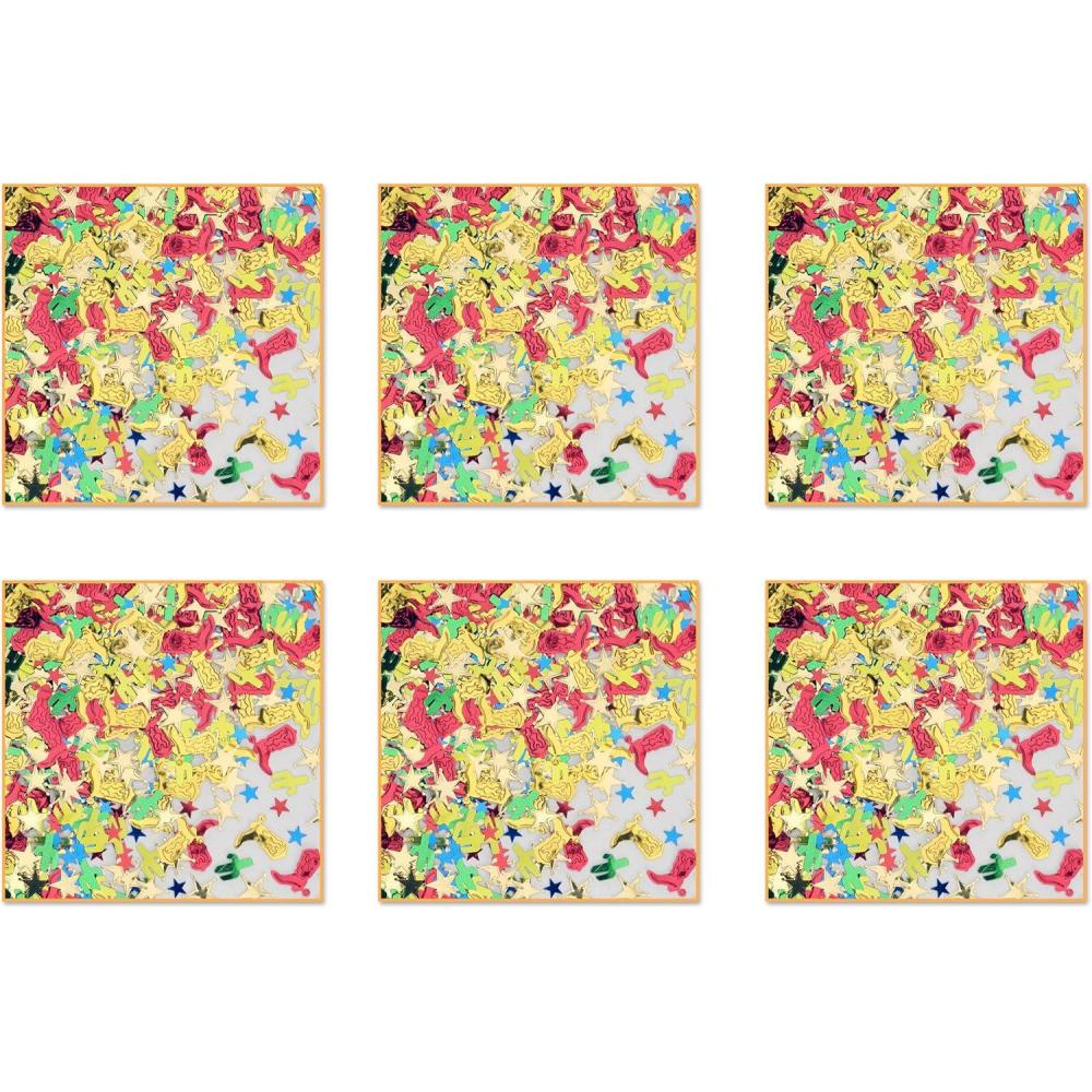 imageBeistle Western Party Confetti6 piece