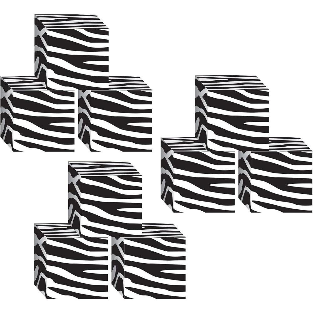 imageBeistle Zebra Print Favor Boxes9 piece
