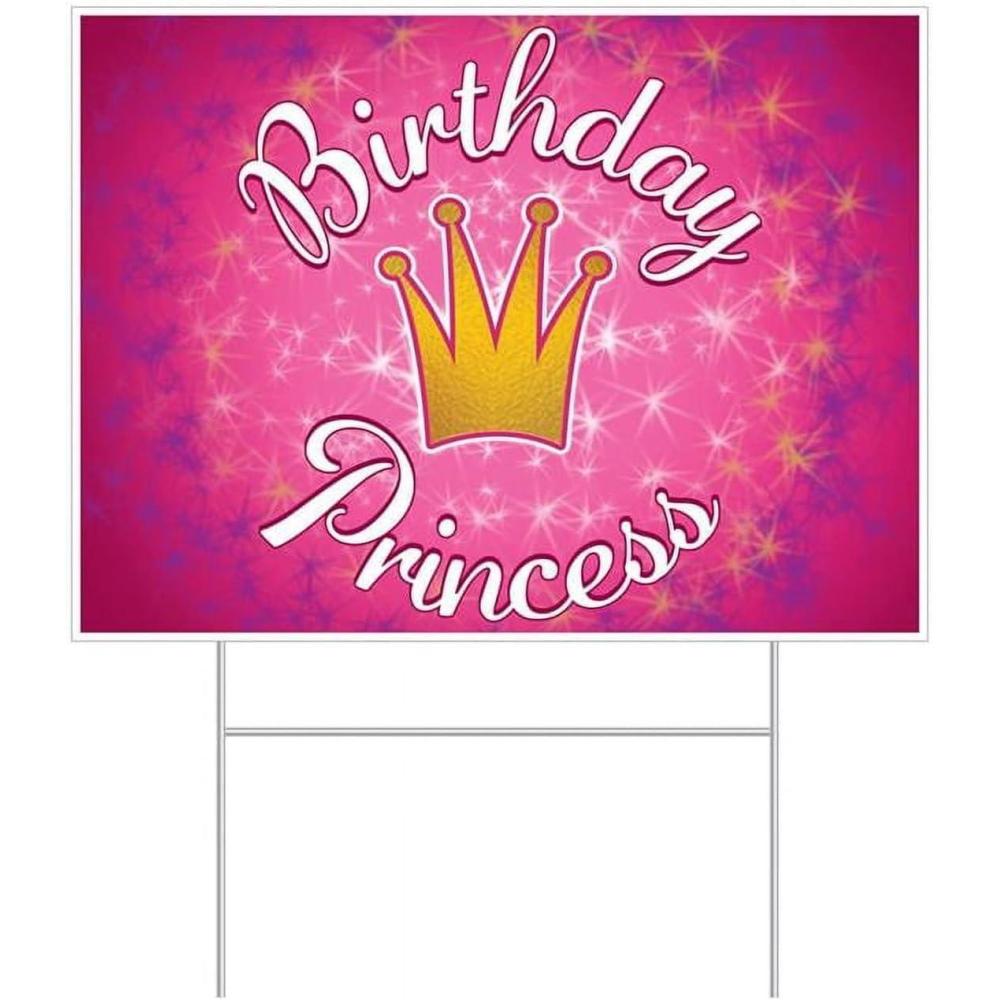 imageBirthday Princess Yard Sign With Stake