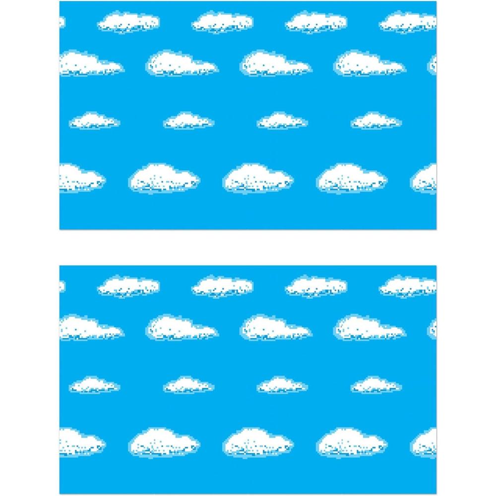 imageBuilding Blocks BackdropSky 8Bit  2 Piece