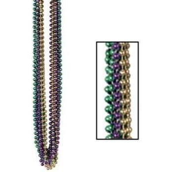 imageBulk Mardi Gras Beads 144 Per Pack
