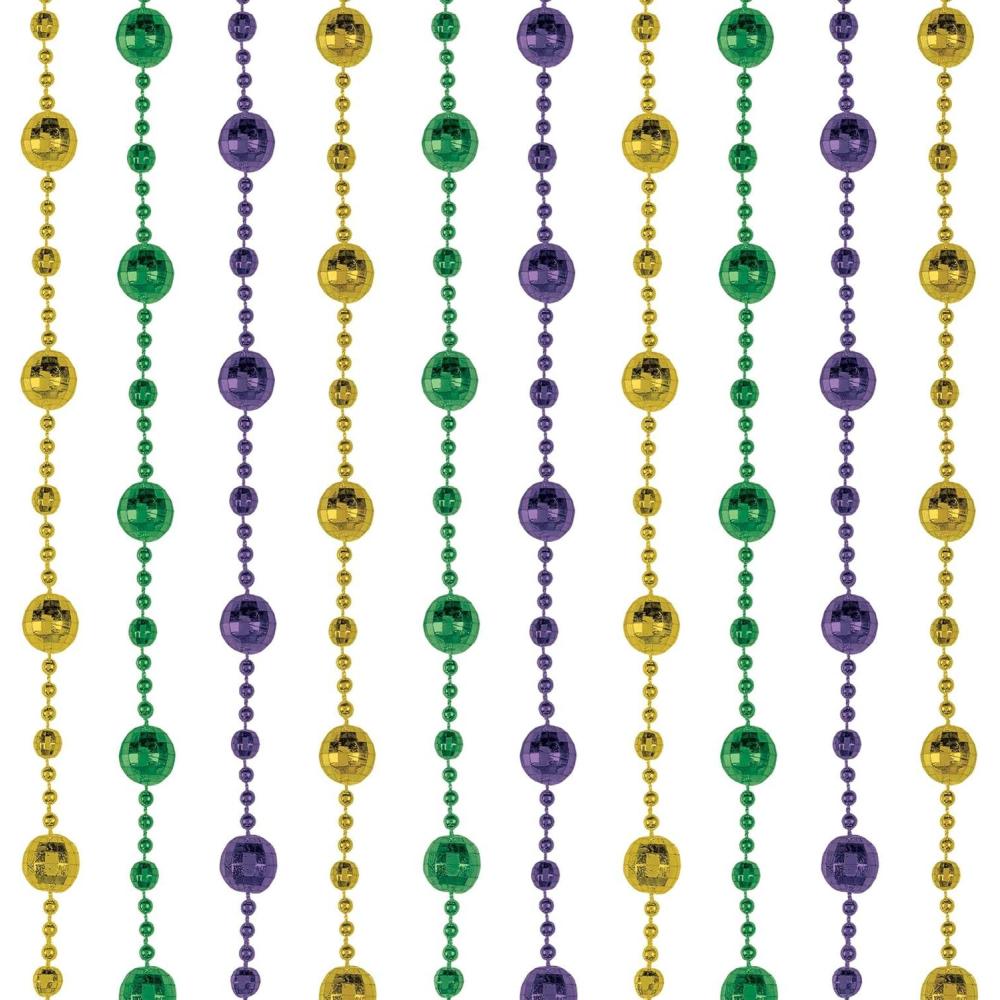 imageDisco Ball Bead Curtain Party Accessory 1 count 1PkgMulticolor