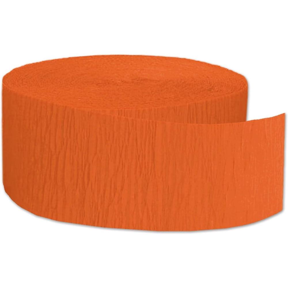 imageFR Festive Crepe Streamer orange Party Accessory  1 count 1Pkg