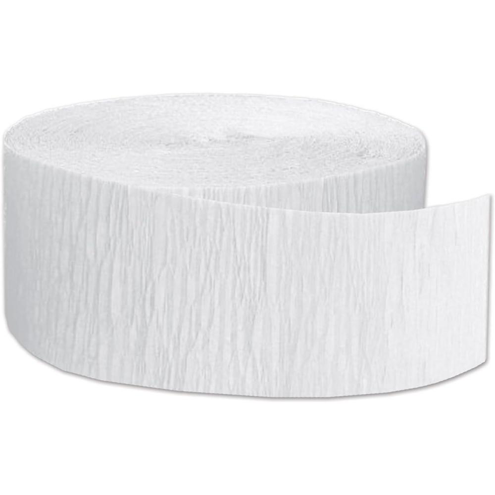 imageFR Festive Crepe Streamer white Party Accessory  1 count 1Pkg