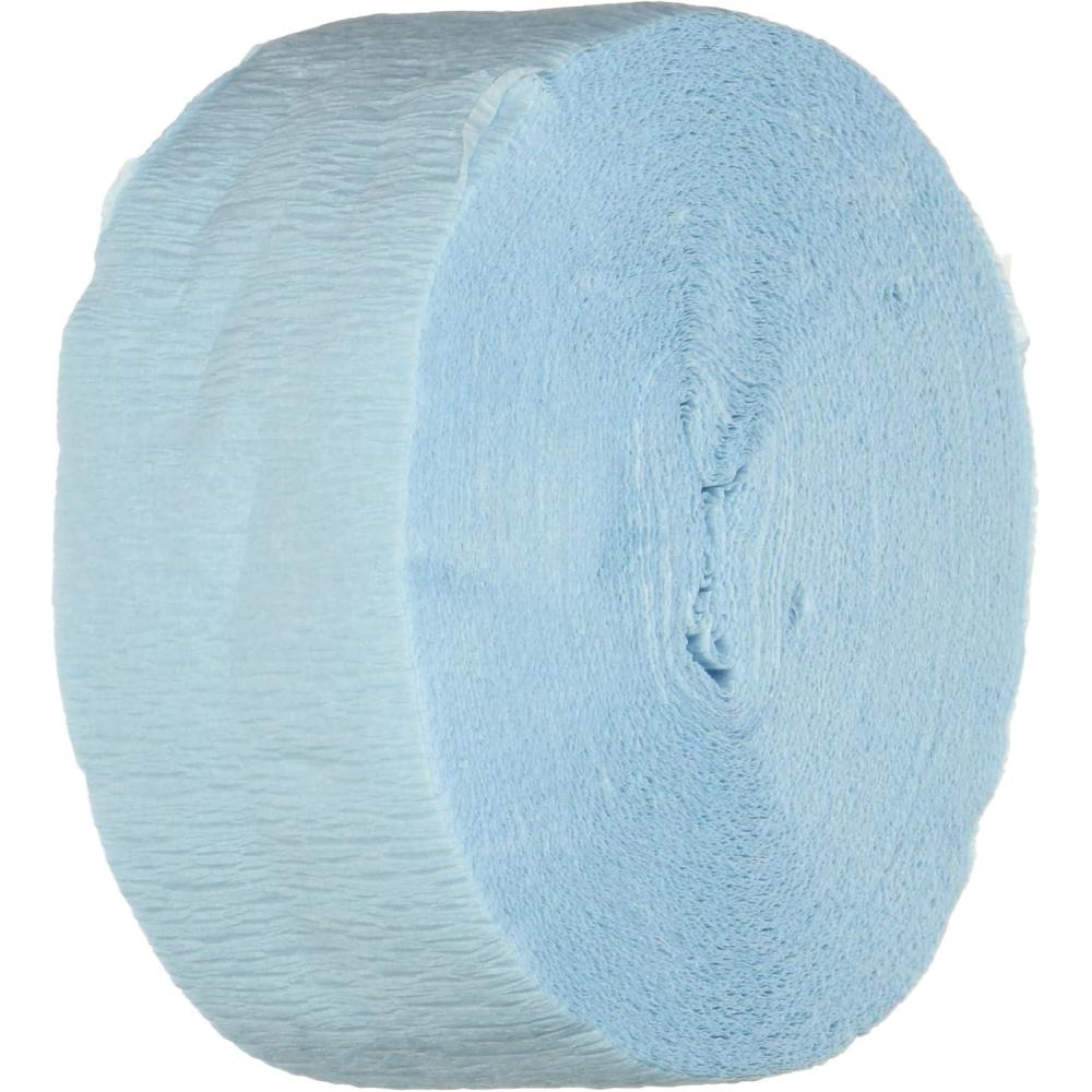 imageFR Festive Crepe Streamer yellow Party Accessory  1 count 1PkgLight Blue