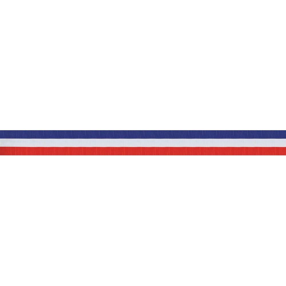 imageFR Patriotic Crepe Streamer red white blue Party Accessory 1 count 1Pkg1 piece