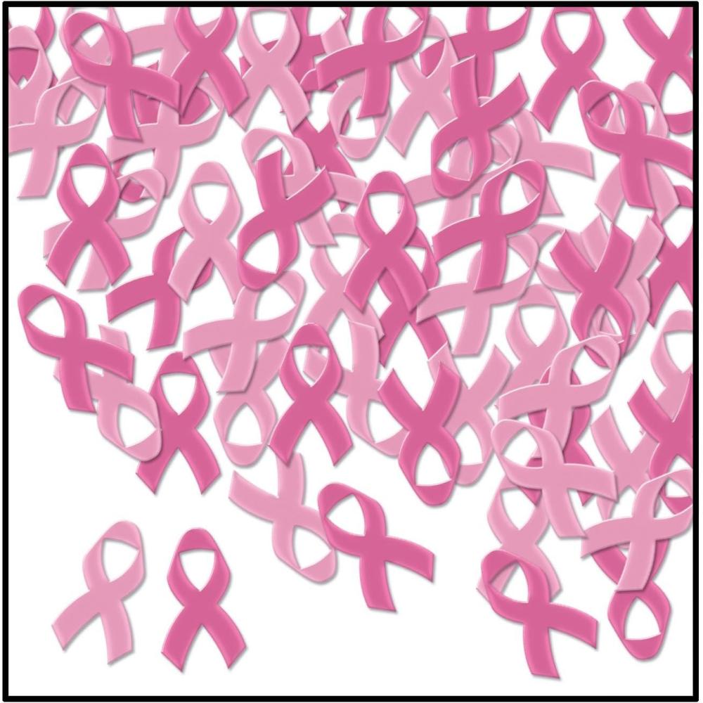 imageFanciFetti Pink Ribbons cerise ampamp pink Party Accessory 1 count 1 OzPkg