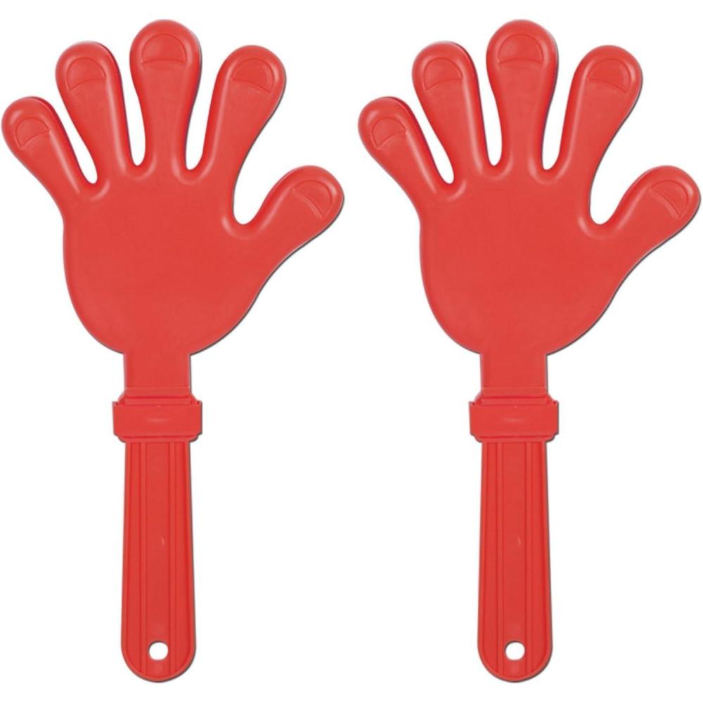 imageGiant Hand Clapper green Party Accessory  1 countRed