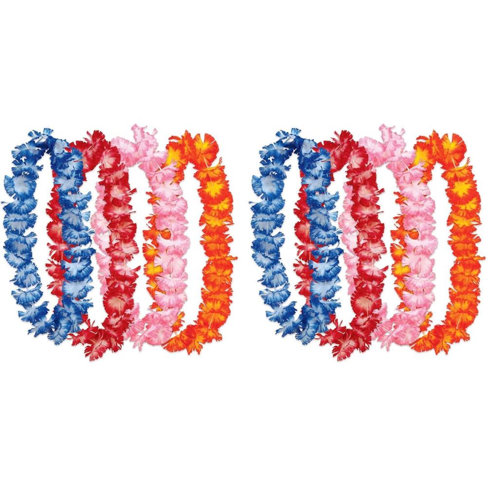 imageHawaiian Floral Leis Pack of 2