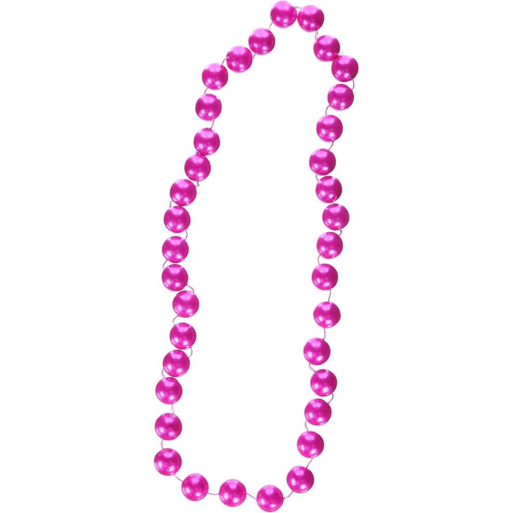 imageJumbo Party Beads red Party Accessory  1 count 1CardPearl Pink