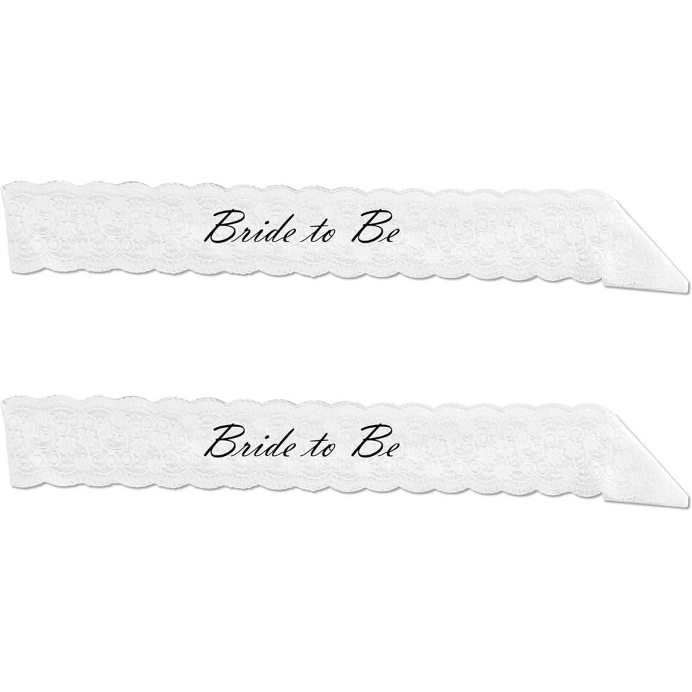 imageMother Of The Groom Satin Sash Party Accessory 1 count 1PkgBride To Be Lace Sash