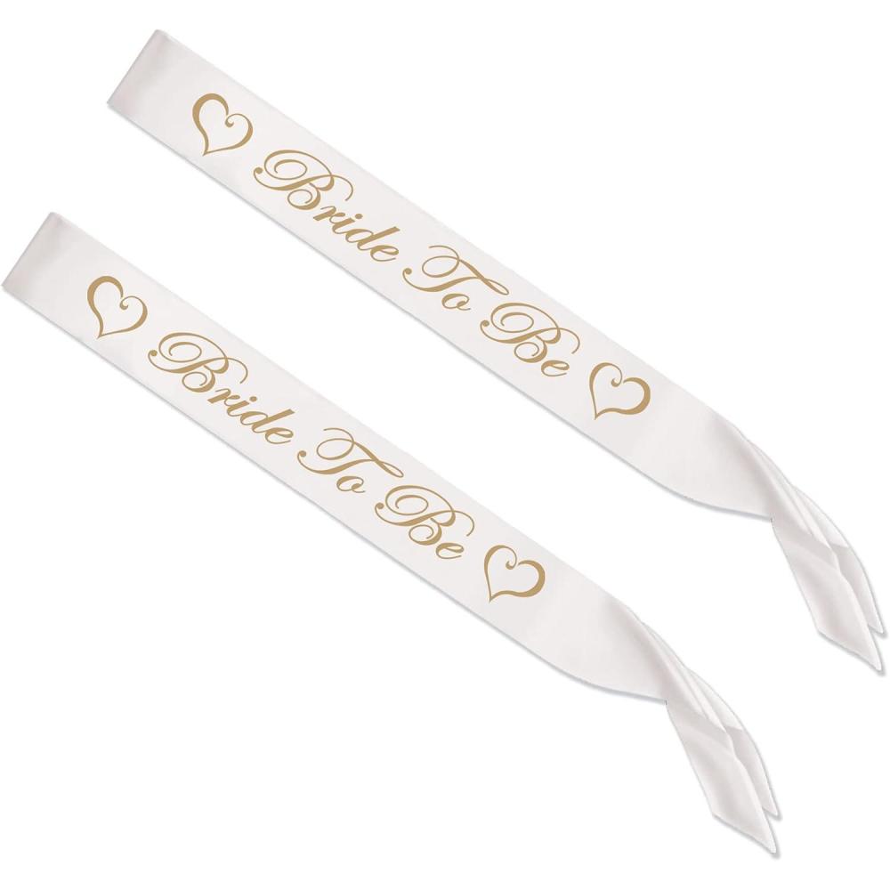 imageMother Of The Groom Satin Sash Party Accessory 1 count 1PkgBride To Be Satin Sash  2 Pack