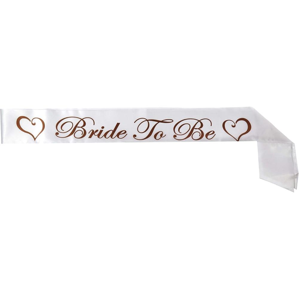 imageMother Of The Groom Satin Sash Party Accessory 1 count 1PkgBride to Be Satin Sash  1 Pack