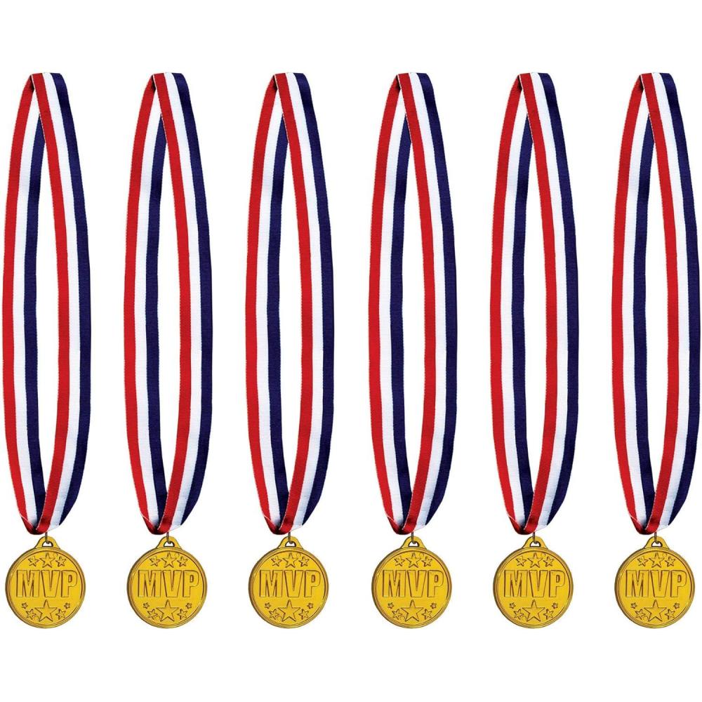 imageMvp Medal with Ribbon Pack of 6