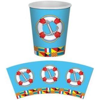 imageNautical 9oz Cups 8 Count