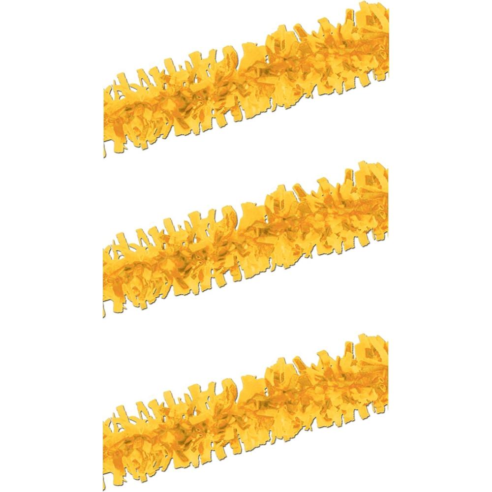 imagePackaged GoldenYellow Tissue Festooning Pack of 33 piece