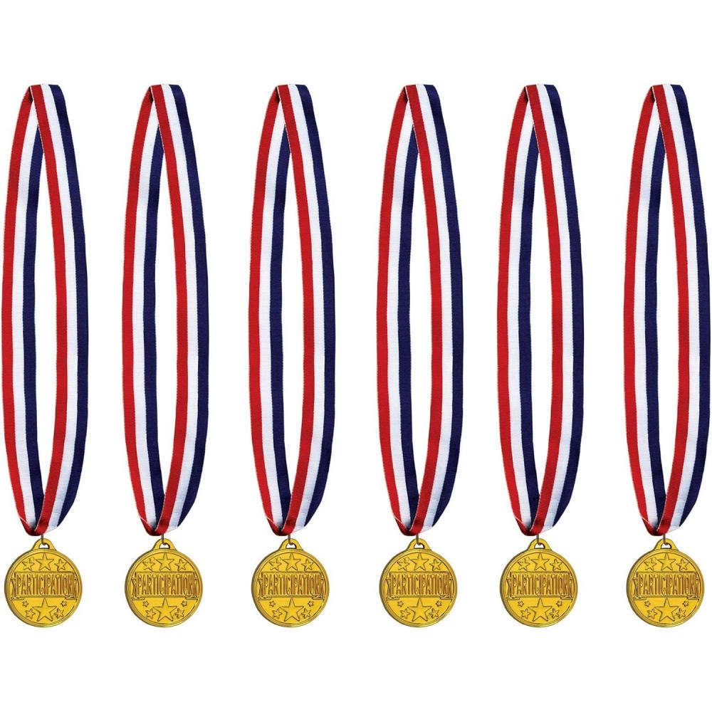 imageParticipation Medal with Ribbon Pack of 6