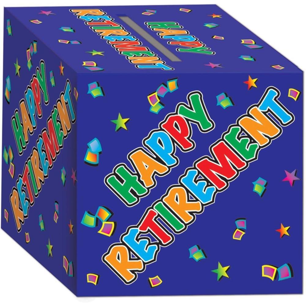 imageRetirement Card Box Party Accessory 1 count 1Pkg