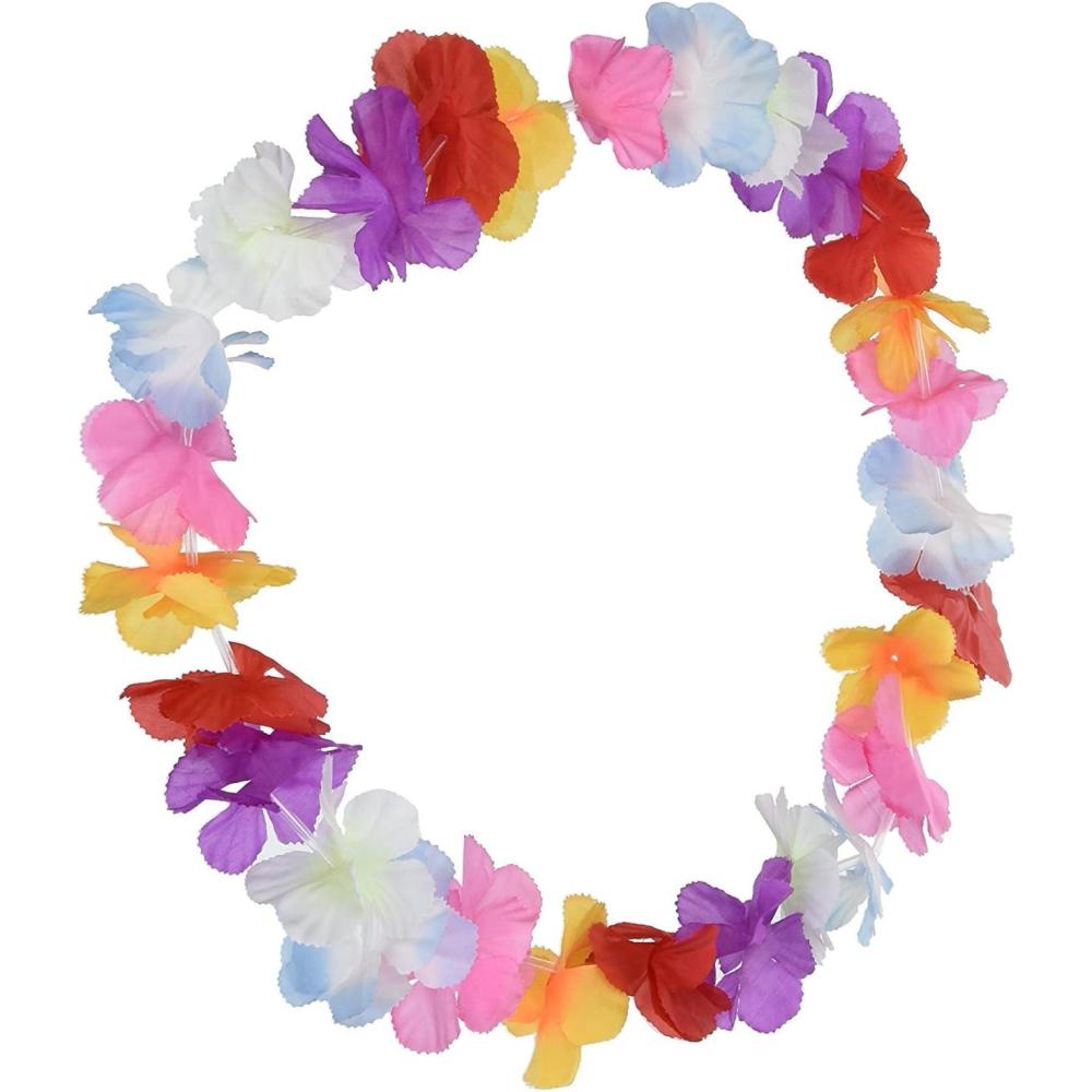 imageSilk N Petals PartiColor Lei multicolor Party Accessory 1 count