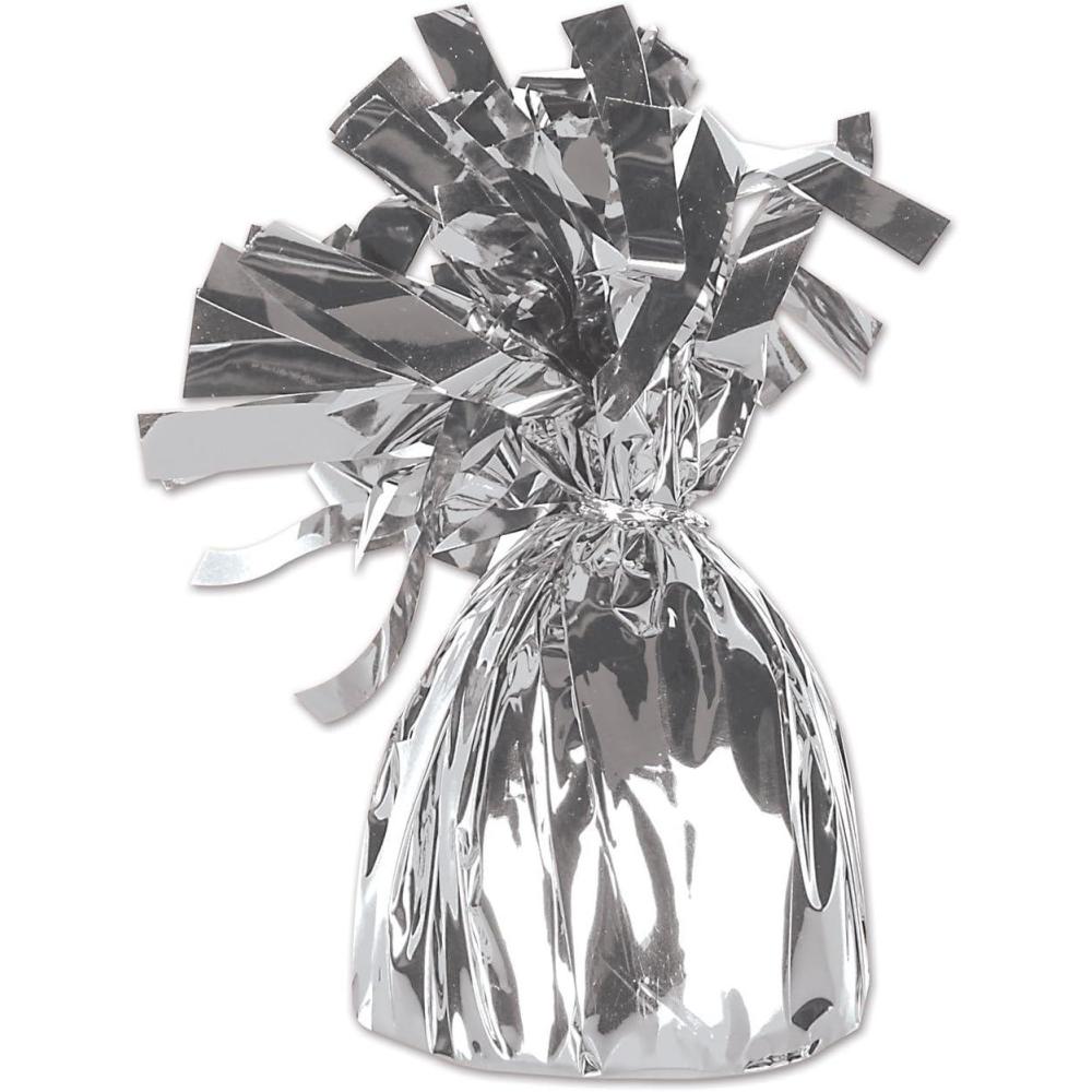 imageSilver Metallic Wrapped Balloon Weight