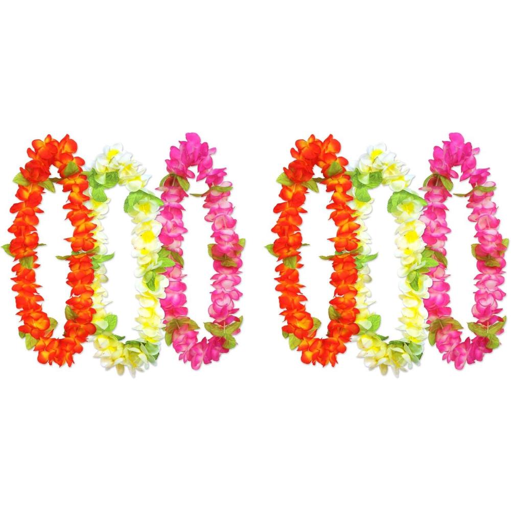 imageSunset Floral Leis Pack of 2