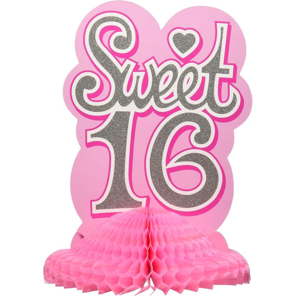 imageSweet 16 Centerpiece Party Accessory 1 count