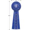 1st Place Deluxe Rosette