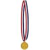 1st Place Medal with Ribbon Pack of 6