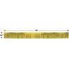 2-Ply FR Metallic Fringe Drape (silver) Party Accessory (1 count)(Gold)