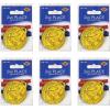 2nd Place Medal with Ribbon Pack of 6