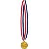 2nd Place Medal with Ribbon Pack of 6