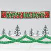 6-Ply Flame Resistant Metallic Festooning Garland – Black(Multi Color)