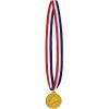 Baseball Medal with Ribbon Pack of 6