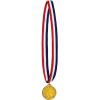 Basketball Medal with Ribbon Pack of 6