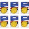 Basketball Medal with Ribbon Pack of 6
