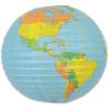 Beistle , 2 Piece Globe Paper Lanterns, 15.5″, Multicolored