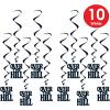 Beistle 10 Piece Over The Hill Party Decorations Hanging Swirls Whirls