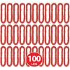Beistle 100 Piece 36″ Red Plastic Soft-Twist Poly Leis for Luau Beach Patriotic Party Favors, Made in USA Since 1900