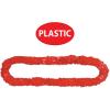 Beistle 100 Piece 36″ Red Plastic Soft-Twist Poly Leis for Luau Beach Patriotic Party Favors, Made in USA Since 1900